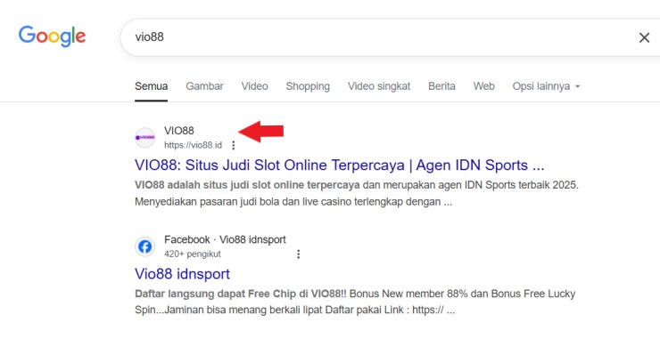 situs vio88 di mesin penelusuran